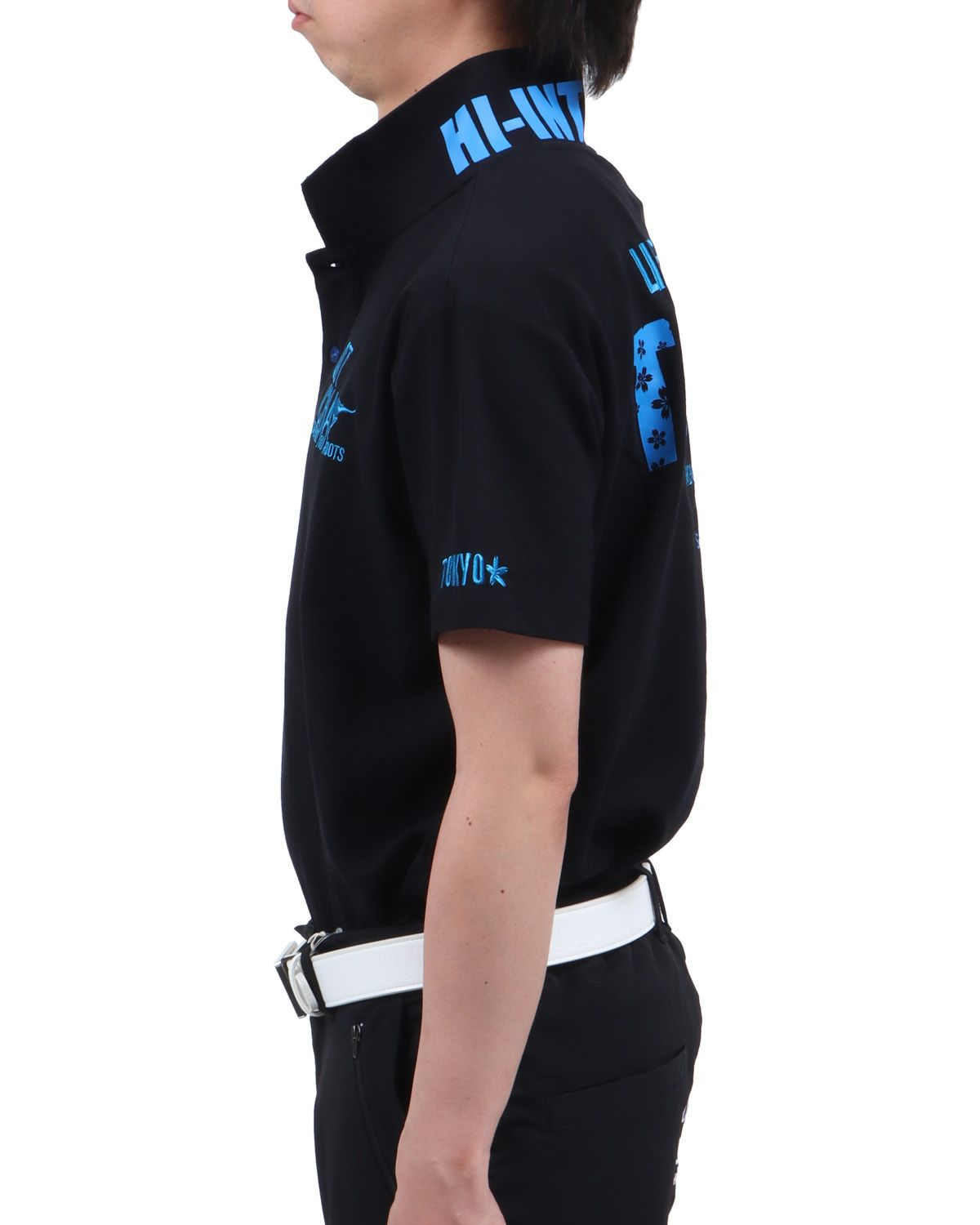 ブルー：174cm62kg(Lサイズ着用)