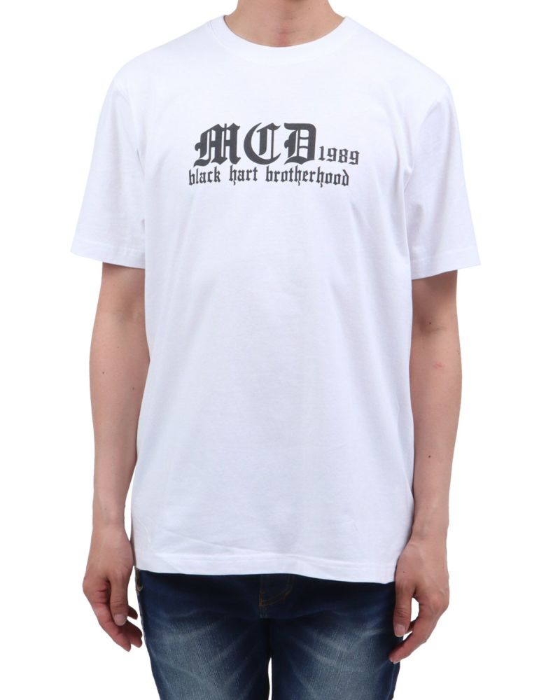 ホワイト：174cm62kg(Lサイズ着用)