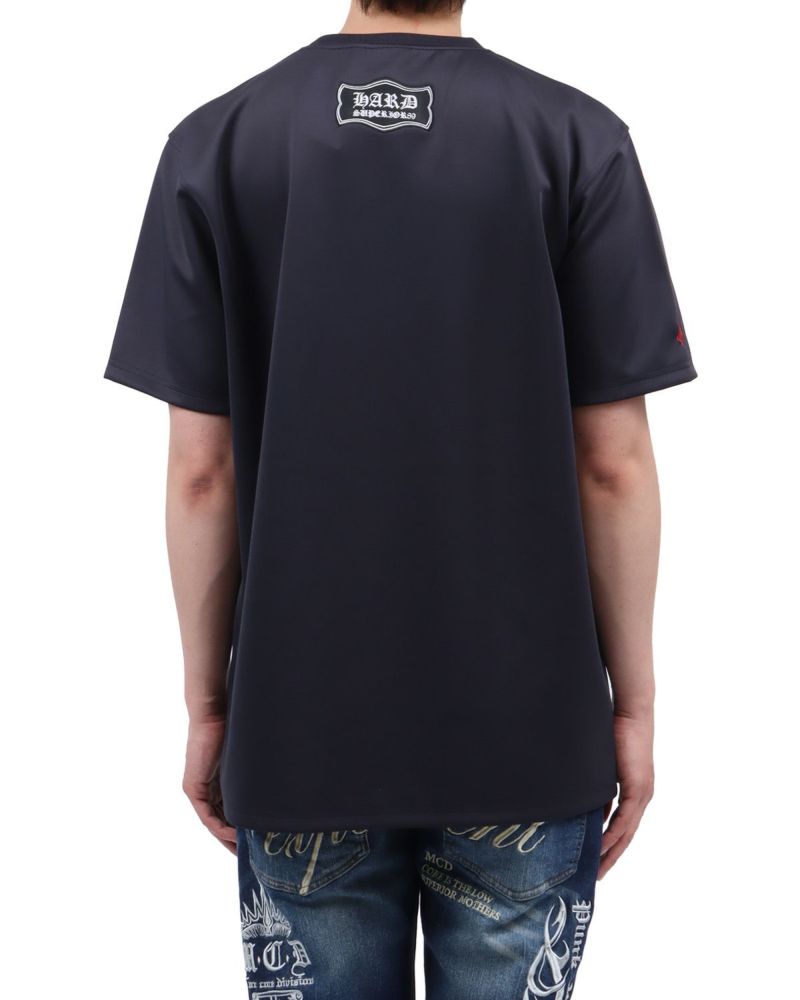 チャコール：174cm62kg(Lサイズ着用)