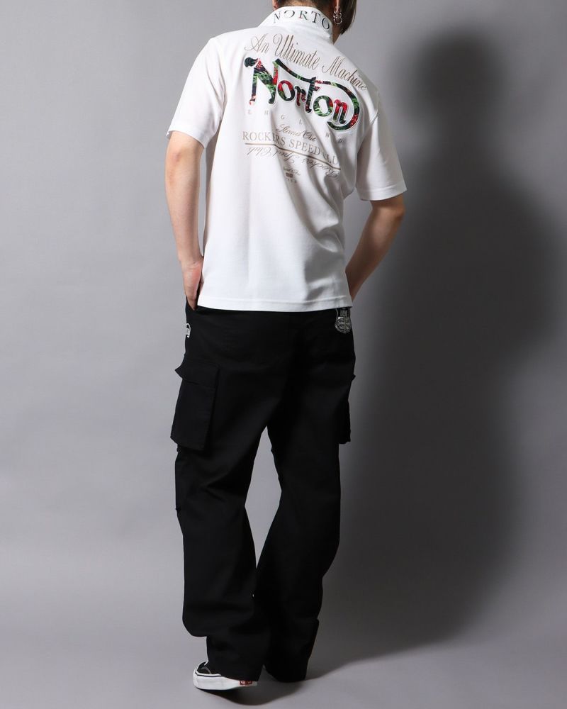 ホワイト：178cm/75kg(Lサイズ着用)