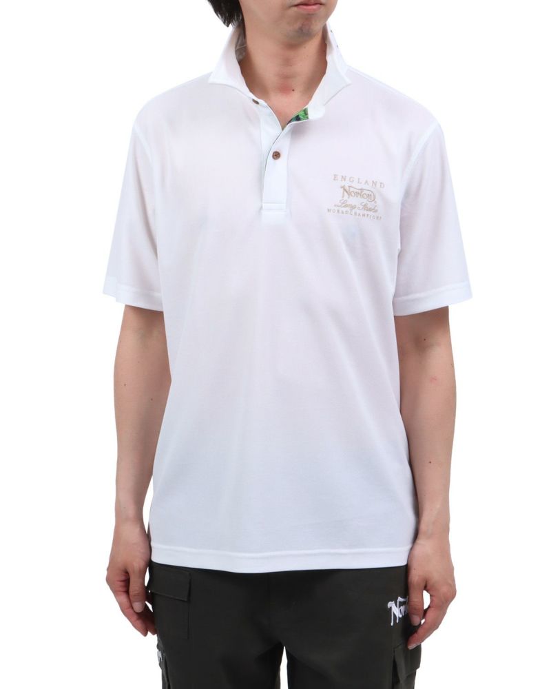 ホワイト：174cm62kg(Lサイズ着用)