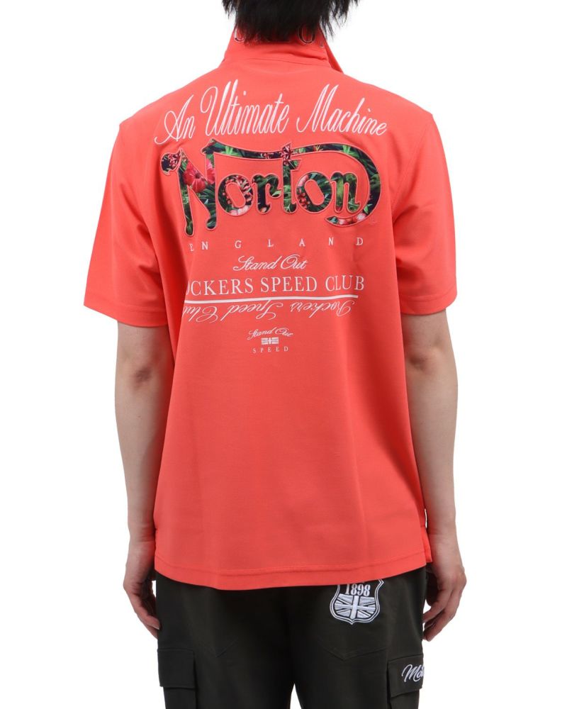 サーモンピンク：174cm62kg(Lサイズ着用)