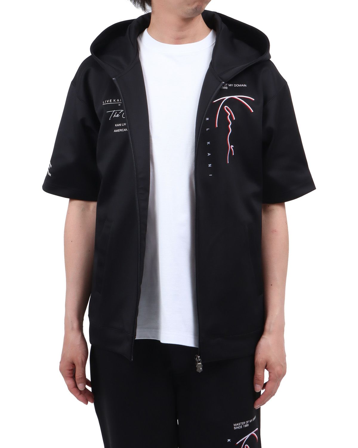 ブラック：174cm62kg(Lサイズ着用)