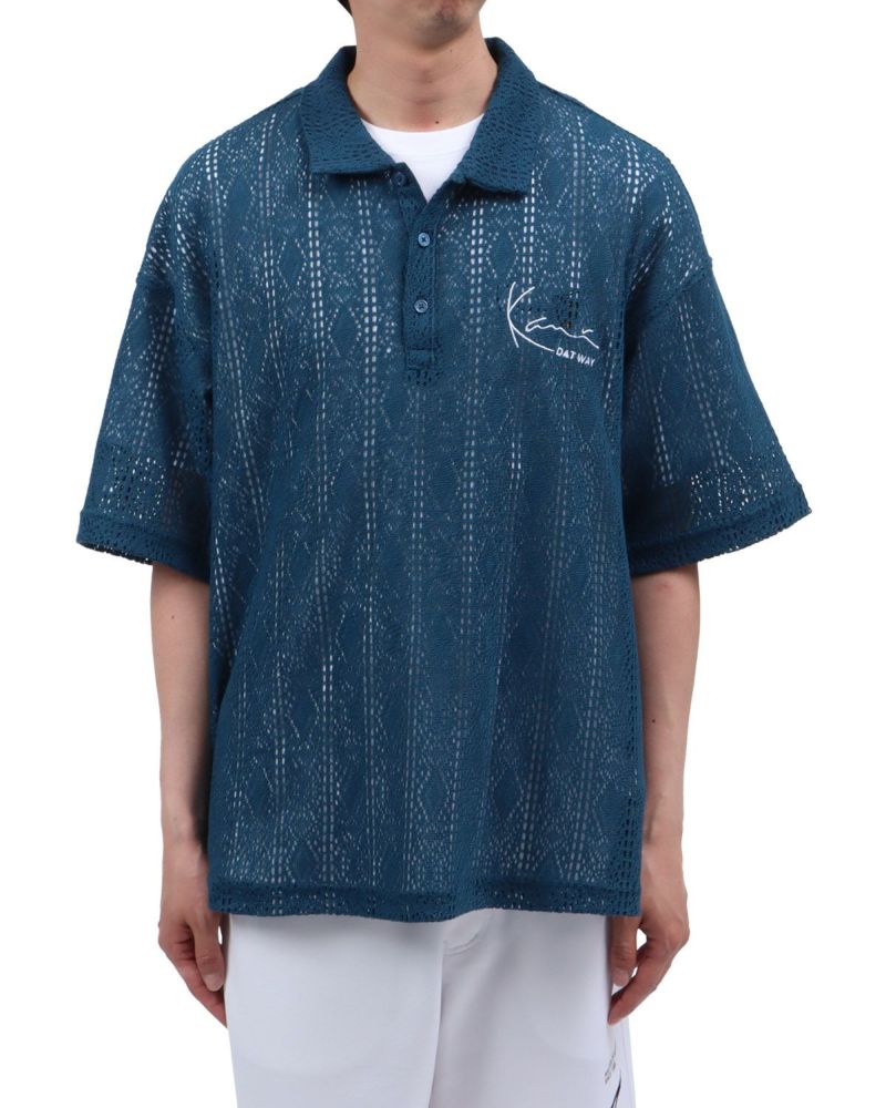 ブルー：174cm62kg(Lサイズ着用)