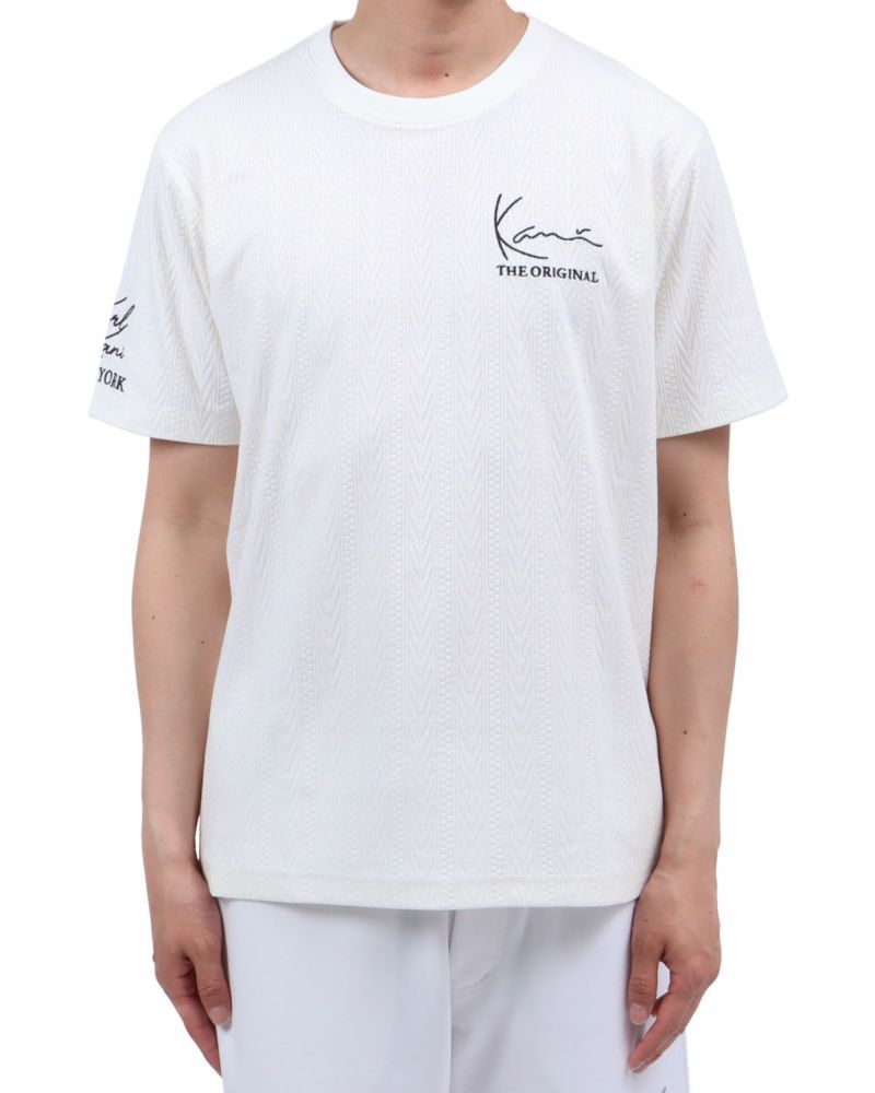 Karl Kani] ジャカード クルーネック Tシャツ | PEET ONLINE STORE