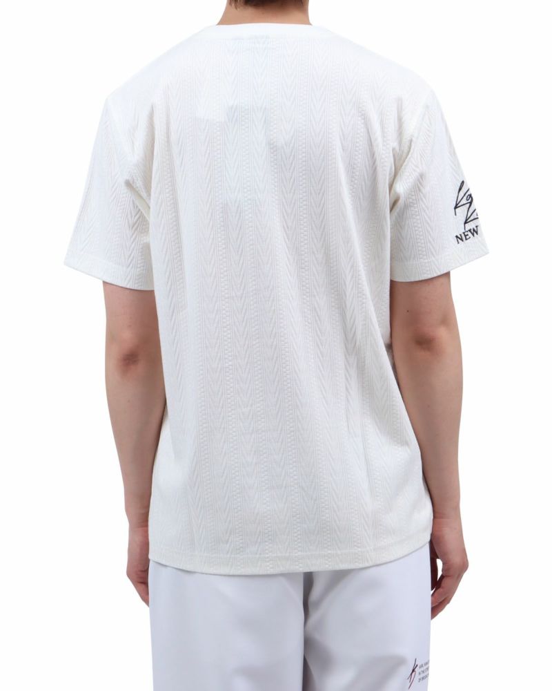 オフホワイト：174cm62kg(Lサイズ着用)