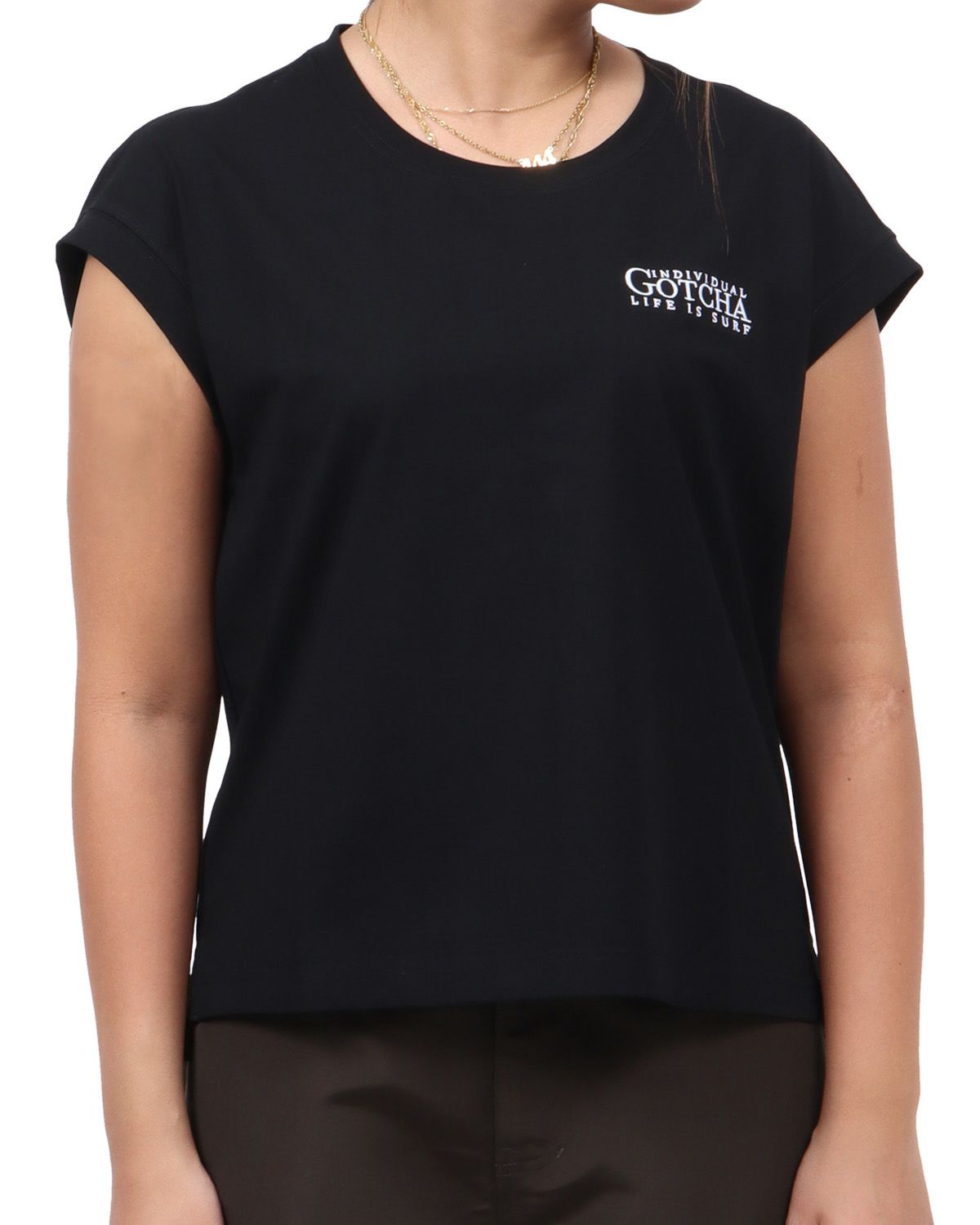 ブラック：167cm(Lサイズ着用)