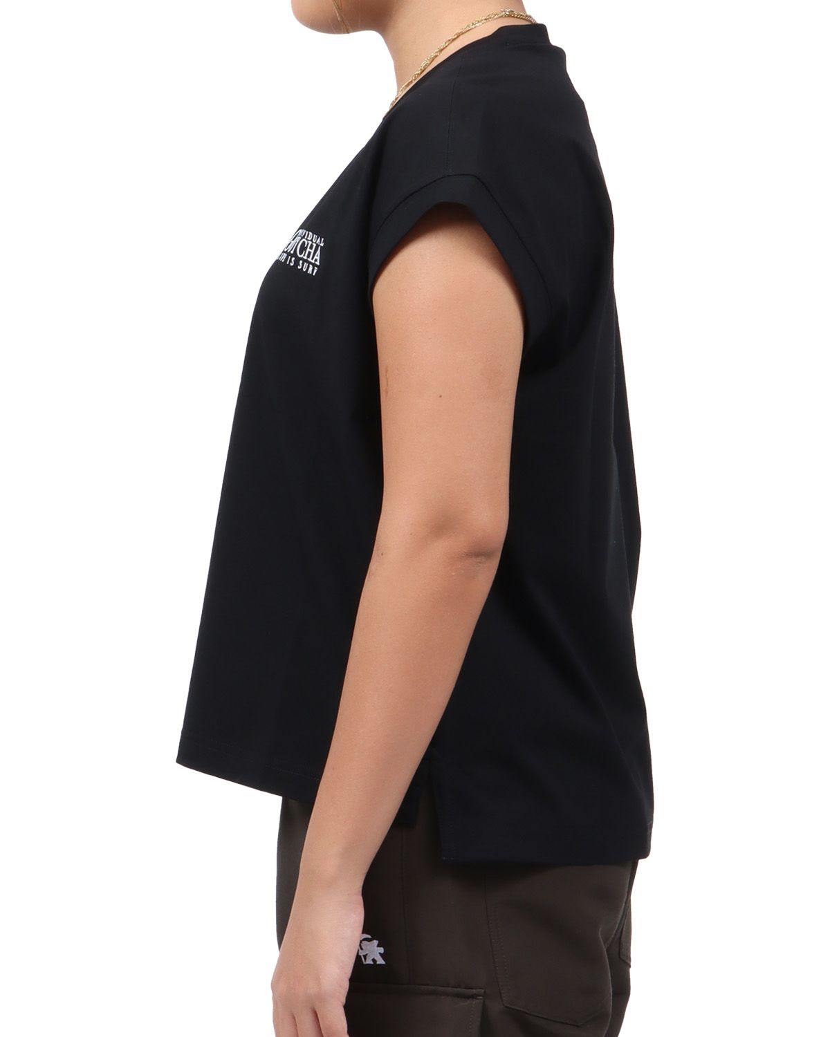 ブラック：167cm(Lサイズ着用)