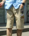 ベージュ：183cm70kg(Lサイズ着用)