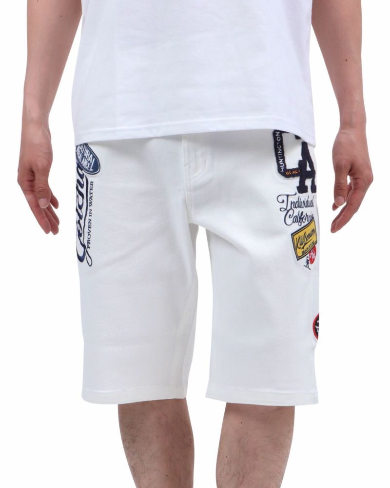 オフホワイト：174cm62kg(Lサイズ着用)