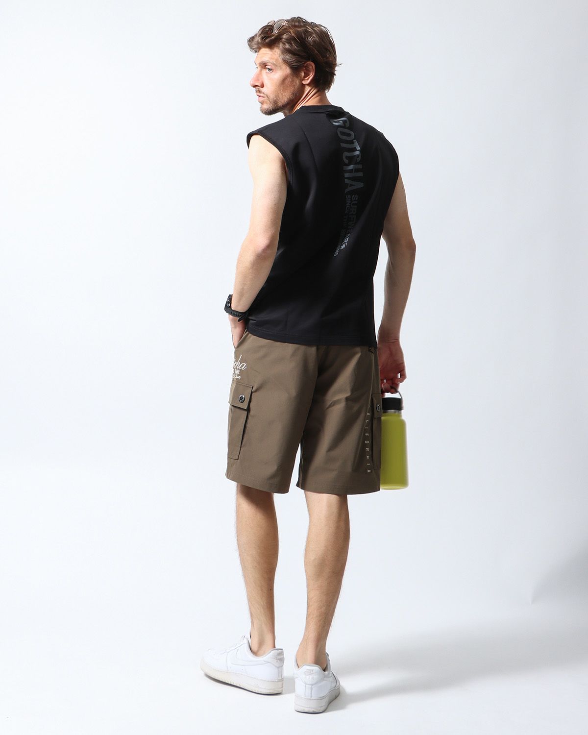 カーキ：183cm70kg(Lサイズ着用)