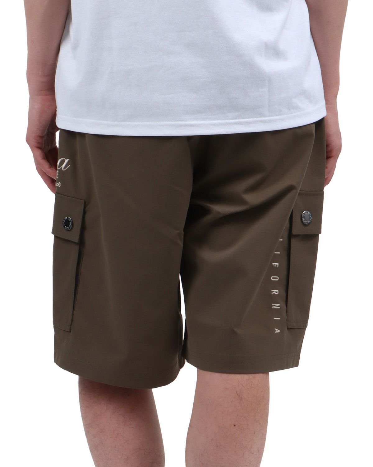 カーキ：174cm62kg(Lサイズ着用)