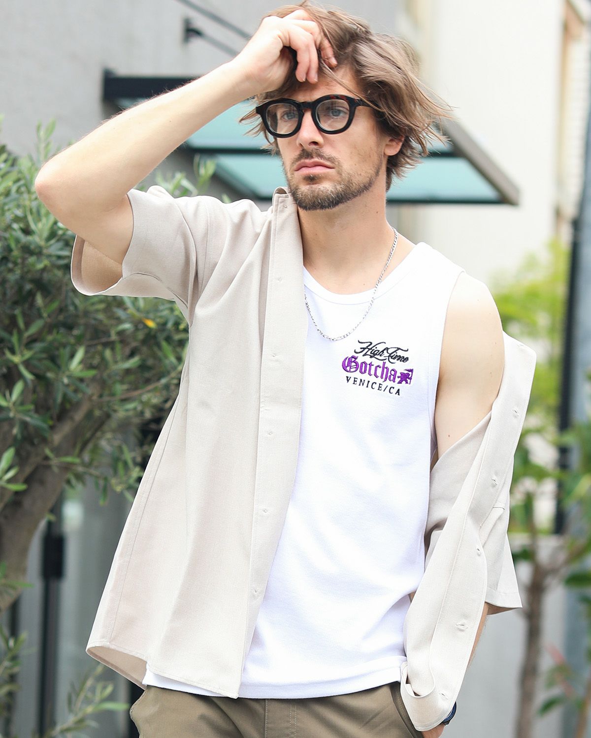 キナリ：183cm70kg(Lサイズ着用)