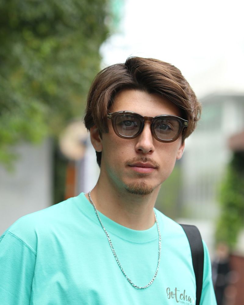 カーキ/ライトグレー