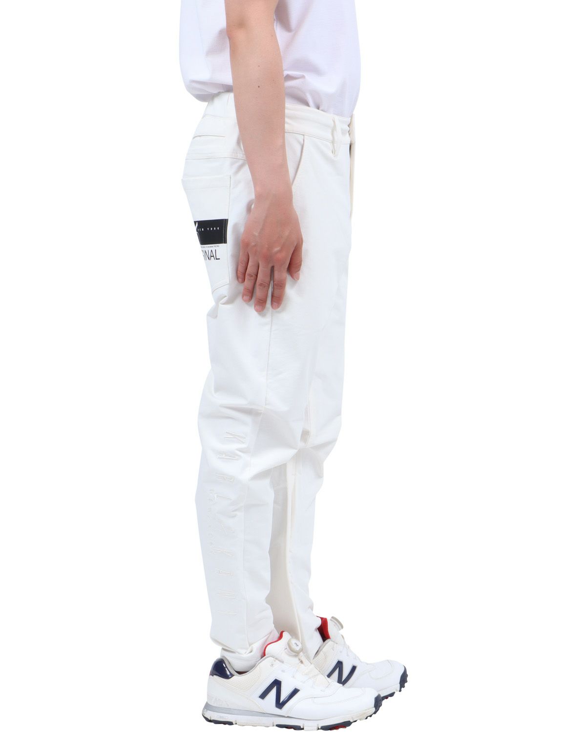 ホワイト：174cm62kg34inc(着用)