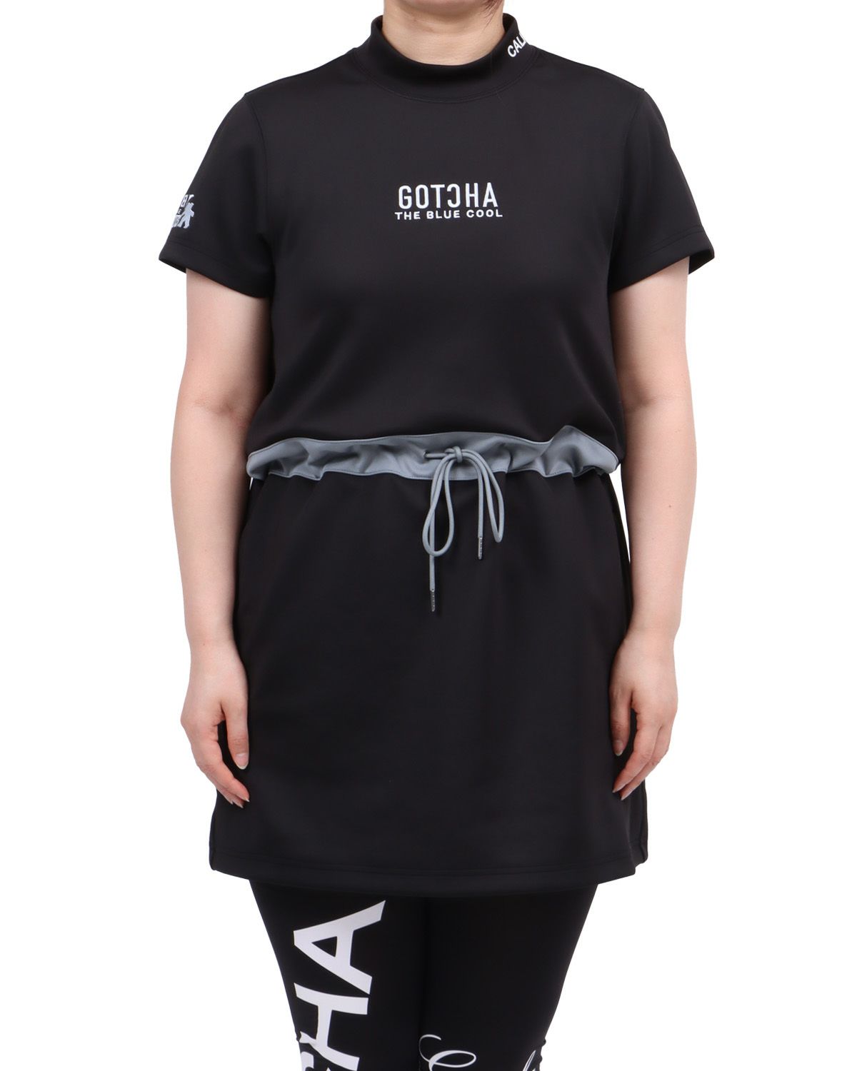 ブラック：168cm(Lサイズ着用)