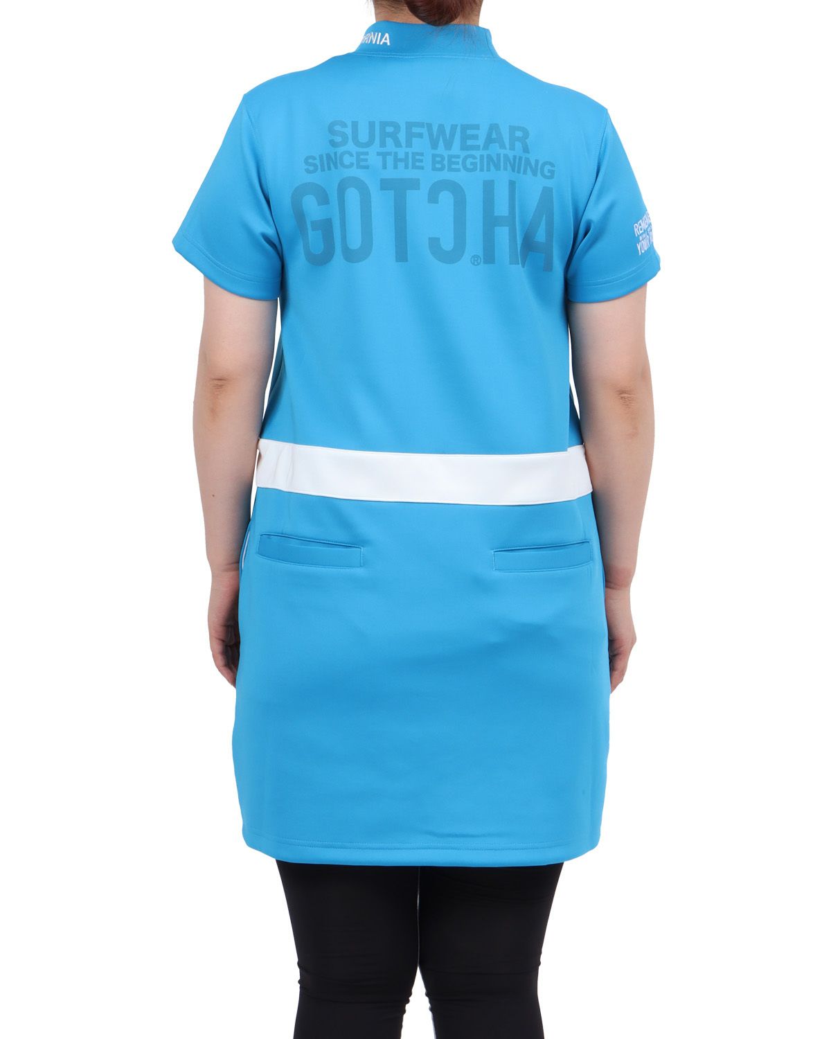 ターコイズ：168cm(Lサイズ着用)