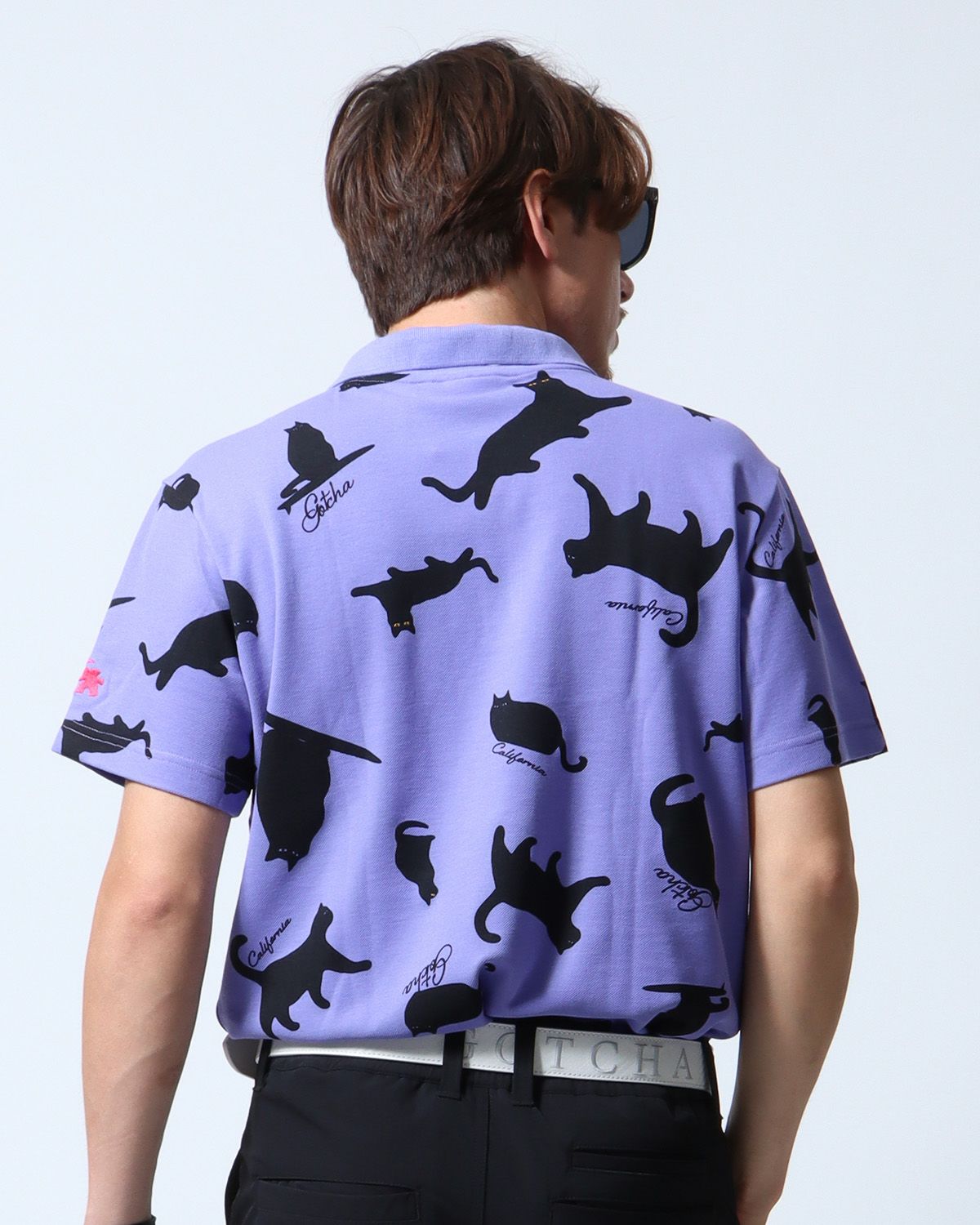 ラベンダー：180cm70kg(Lサイズ着用)