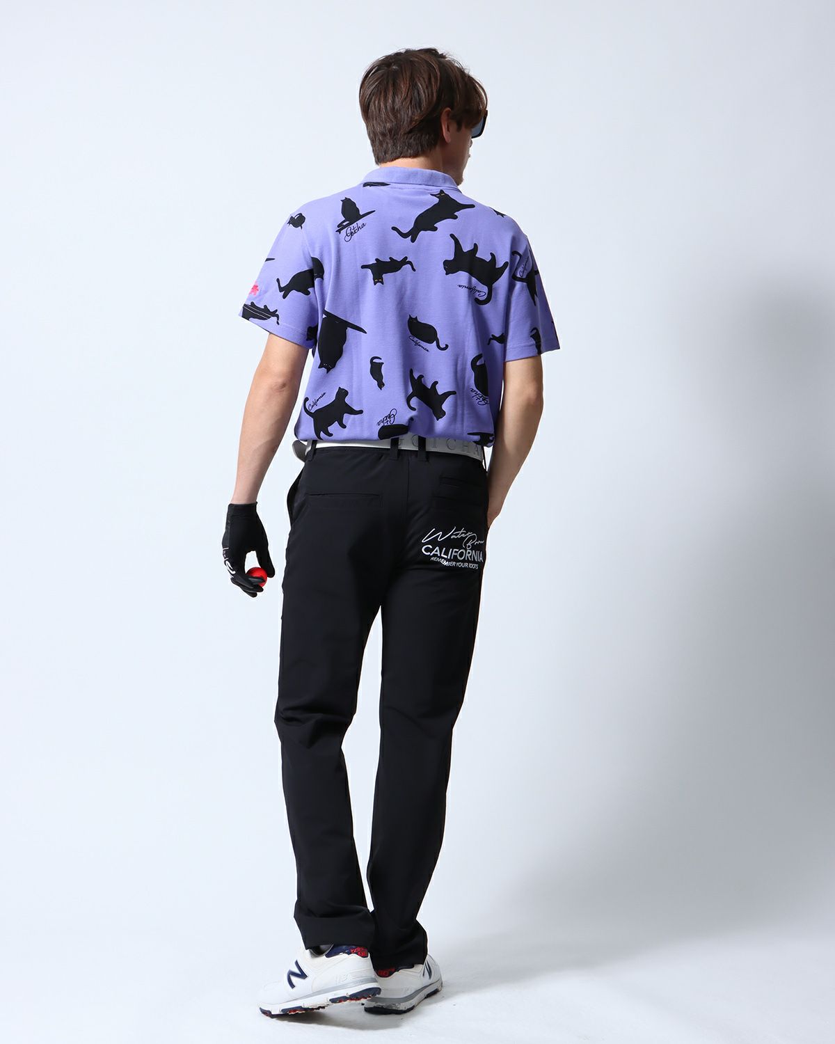 ラベンダー：180cm70kg(Lサイズ着用)