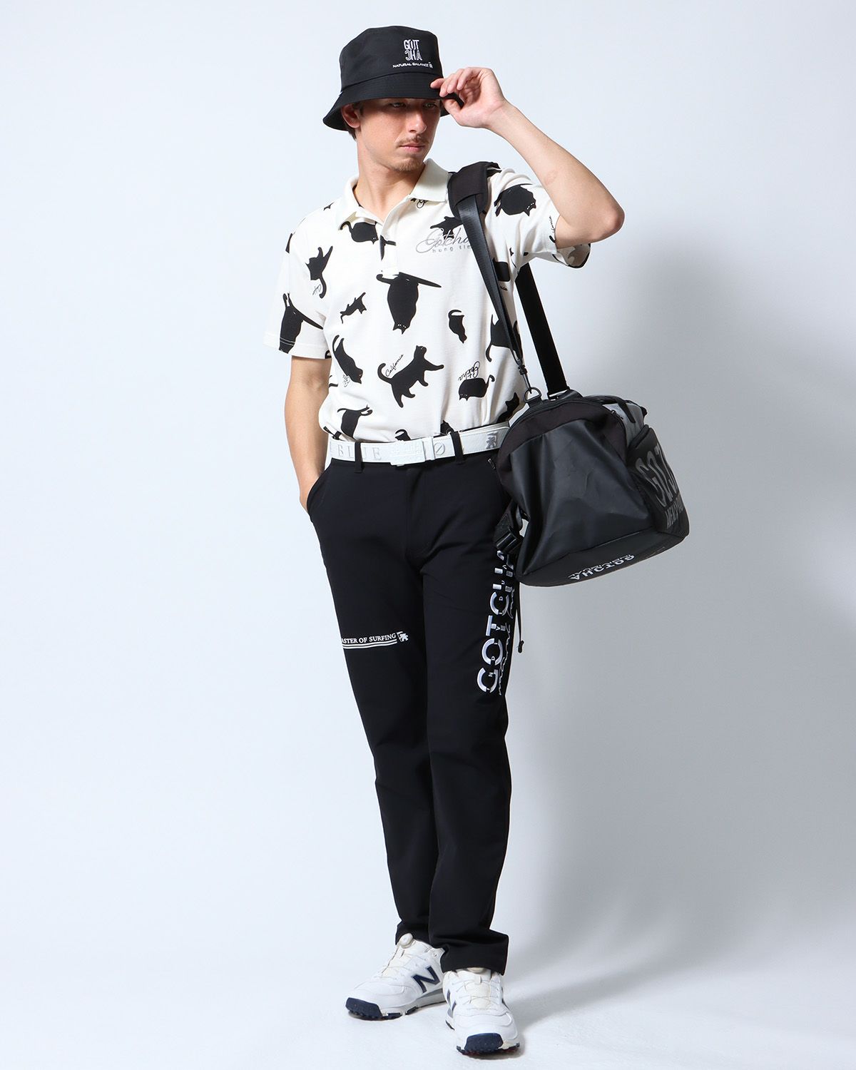 オフホワイト：180cm70kg(Lサイズ着用)