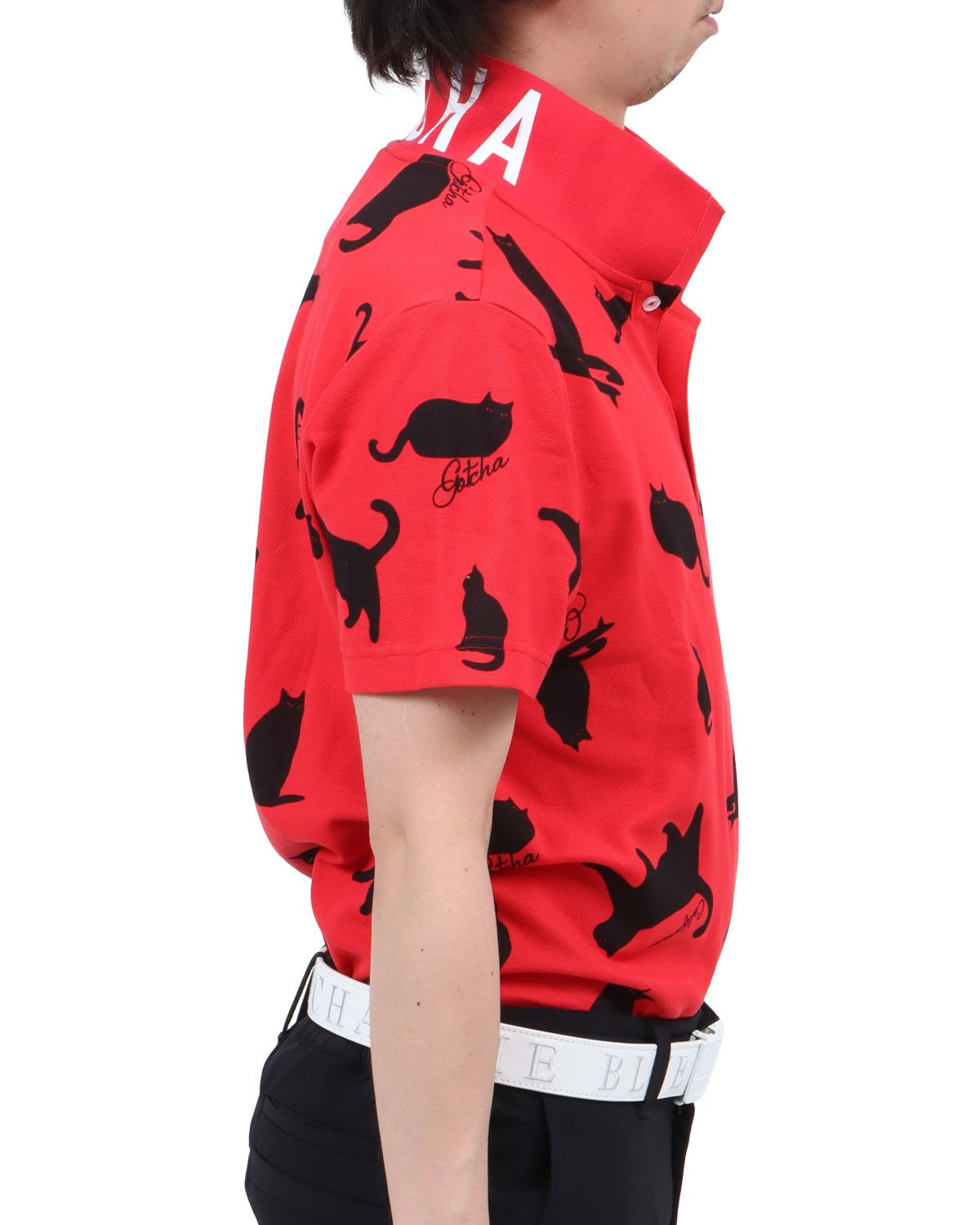 サーモンピンク：174cm62kg(Lサイズ着用)