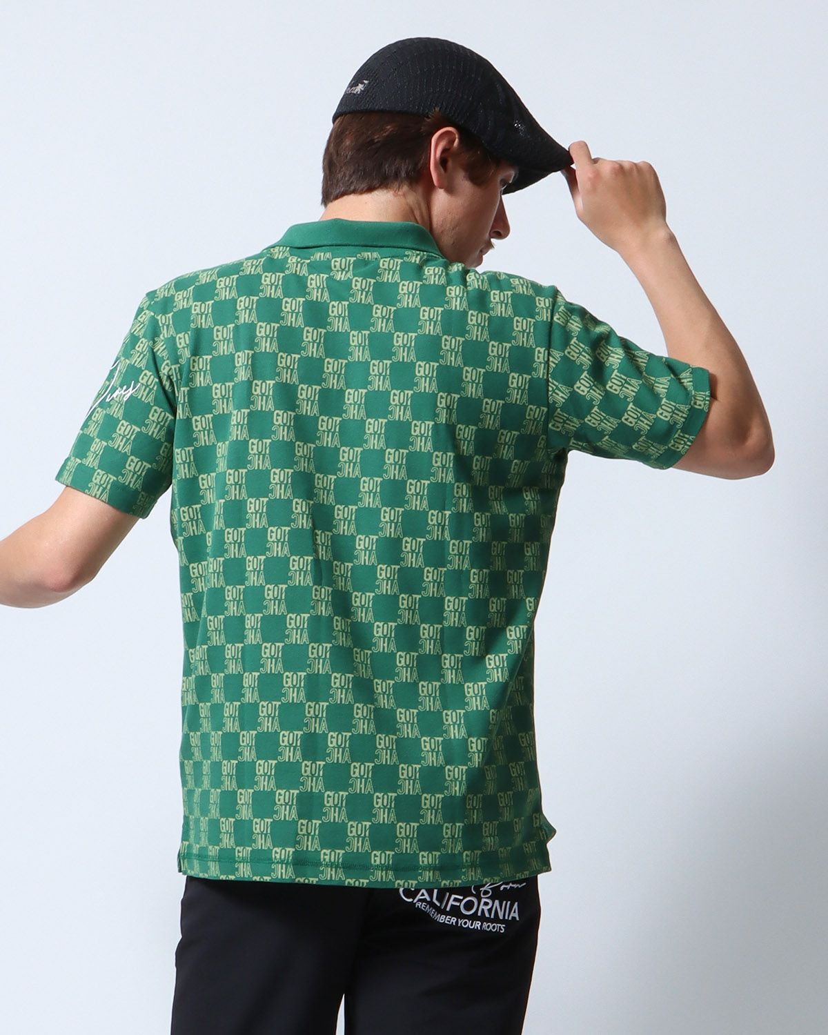 グリーン：180cm70kg(Lサイズ着用)