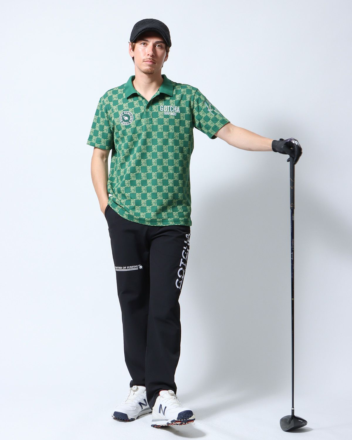 グリーン：180cm70kg(Lサイズ着用)