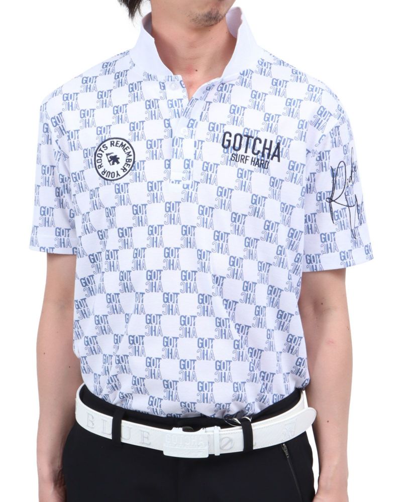 ホワイト：174cm62kg(Lサイズ着用)