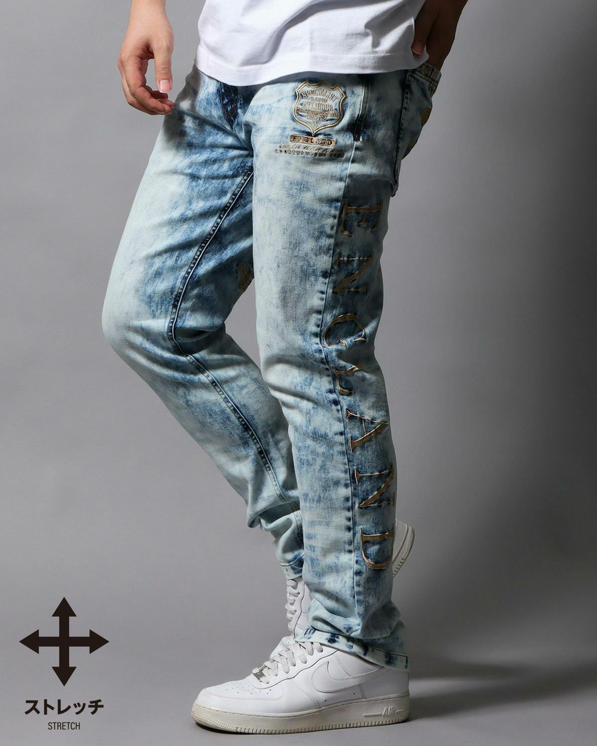 ブリーチ：178cm/75kg(Lサイズ着用)