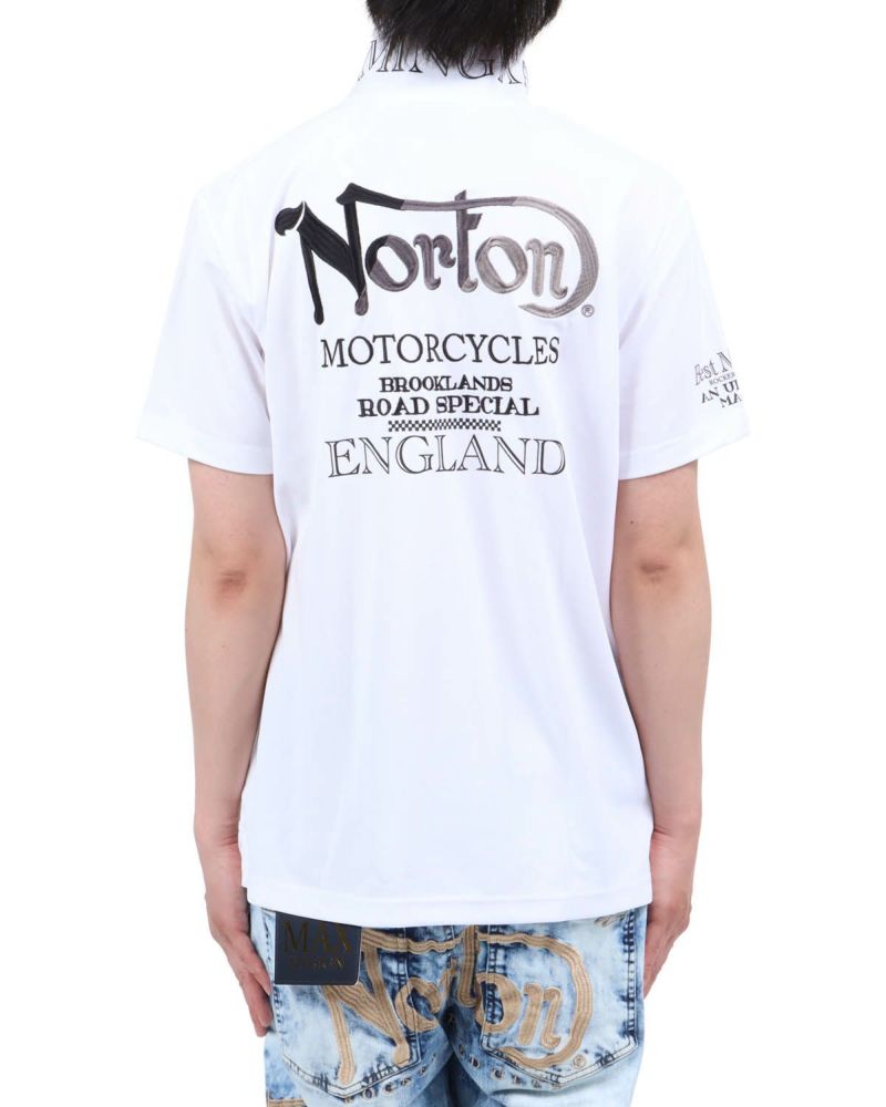 ホワイト：174cm62kg(Lサイズ着用)