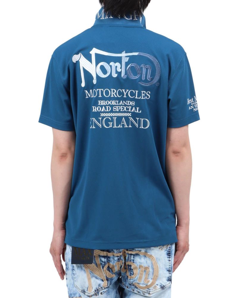 ブルー：174cm62kg(Lサイズ着用)