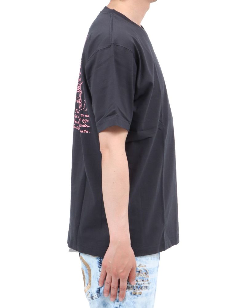 チャコール：174cm62kg(Lサイズ着用)