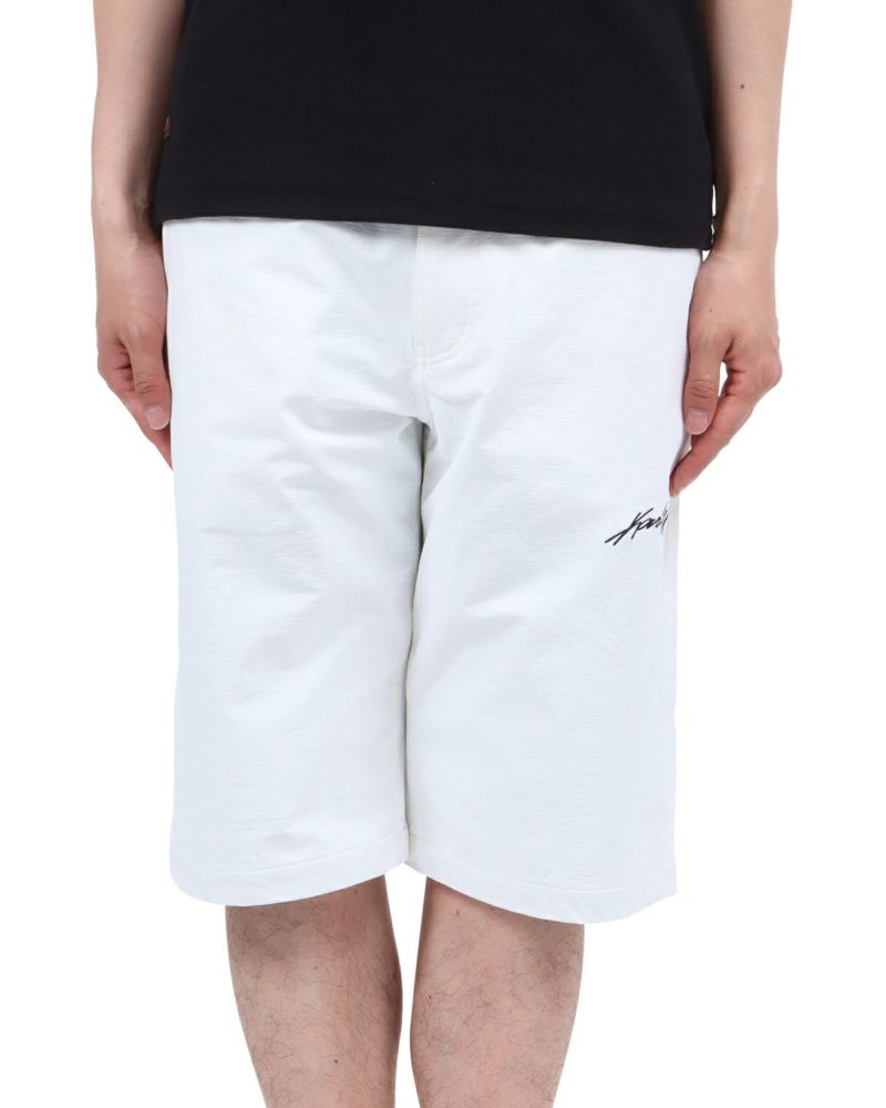 ホワイト：174cm62kg(Lサイズ着用)