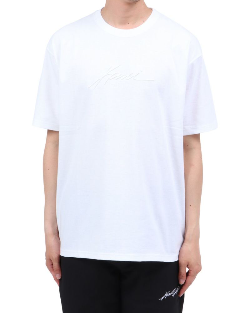 ホワイト：174cm62kg(Lサイズ着用)