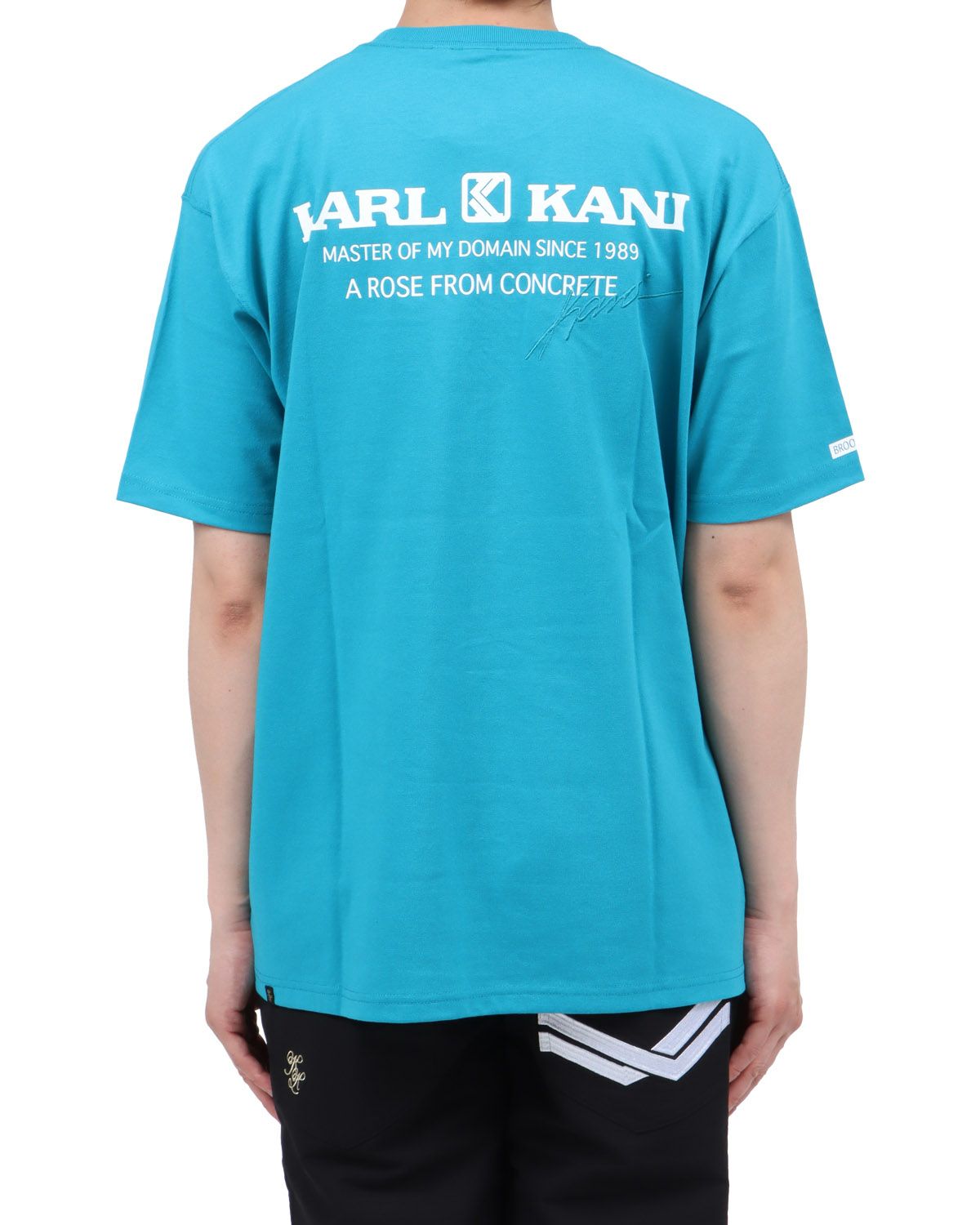 ターコイズ：174cm62kg(Lサイズ着用)