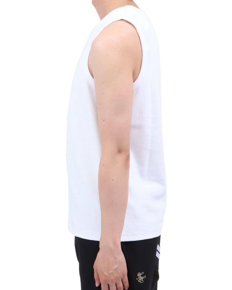 ホワイト：174cm62kg(Lサイズ着用)