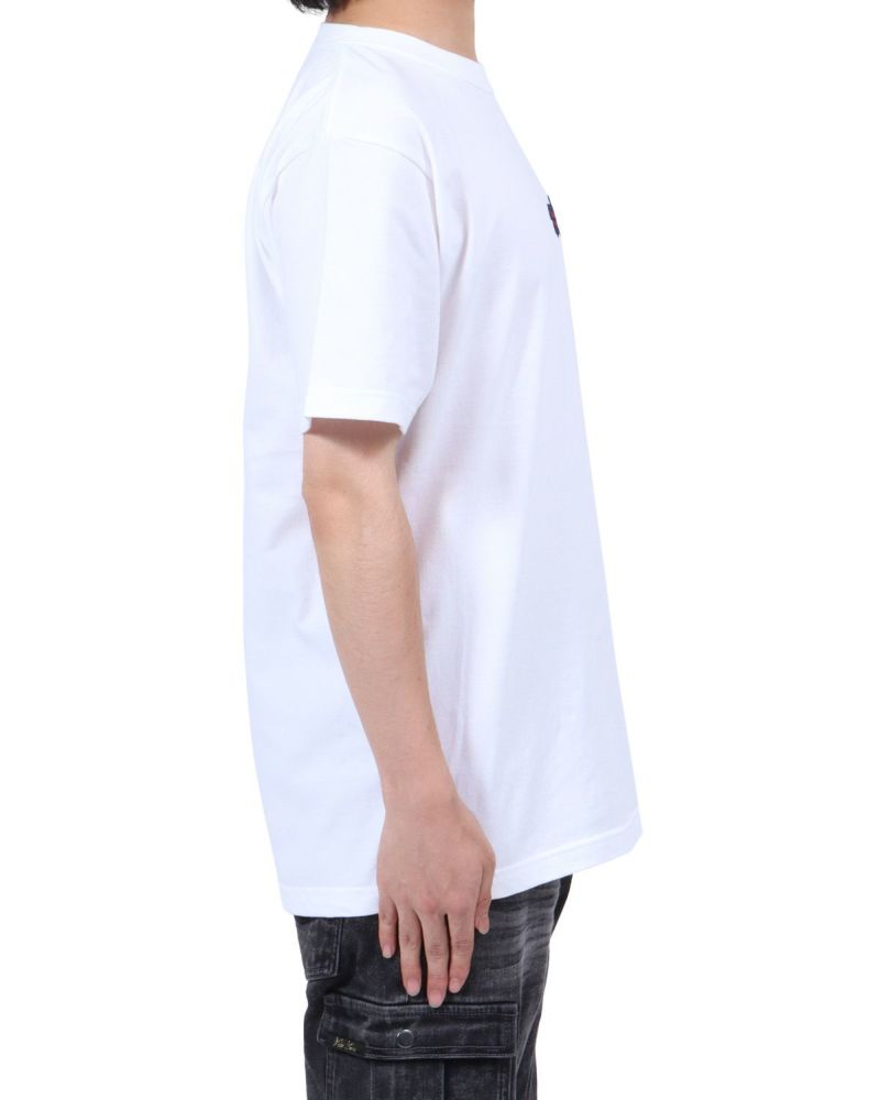 ホワイト：173cm60kg(Lサイズ着用)