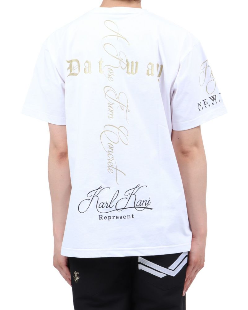 ホワイト：174cm62kg(Lサイズ着用)