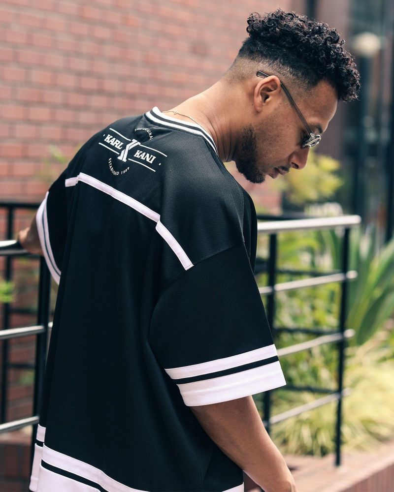 Karl Kani] ビッグシルエット メッシュ 切替 Tシャツ | PEET