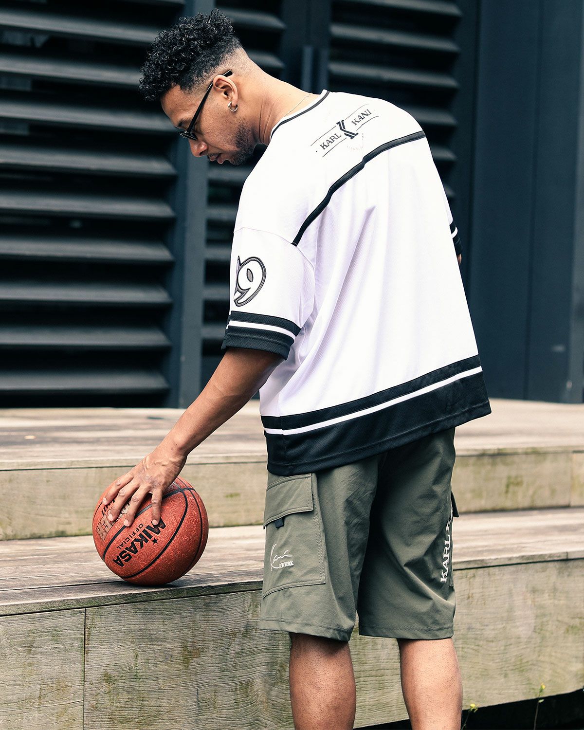 Karl Kani] ビッグシルエット メッシュ 切替 Tシャツ | PEET ONLINE STORE