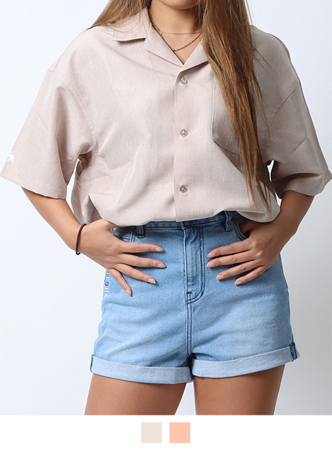 ベージュ：167cm(Lサイズ着用)