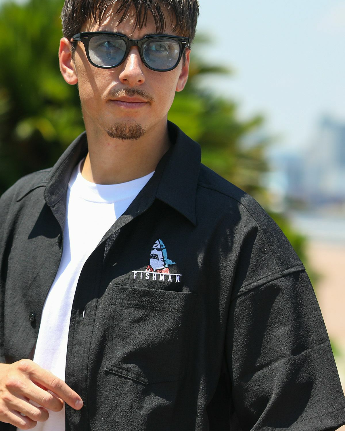 ブラック：180cm70kg(Lサイズ着用)