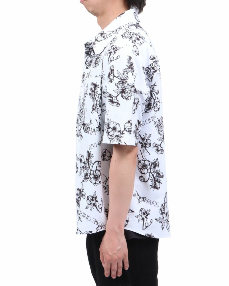 ホワイト：174cm62kg(Lサイズ着用)