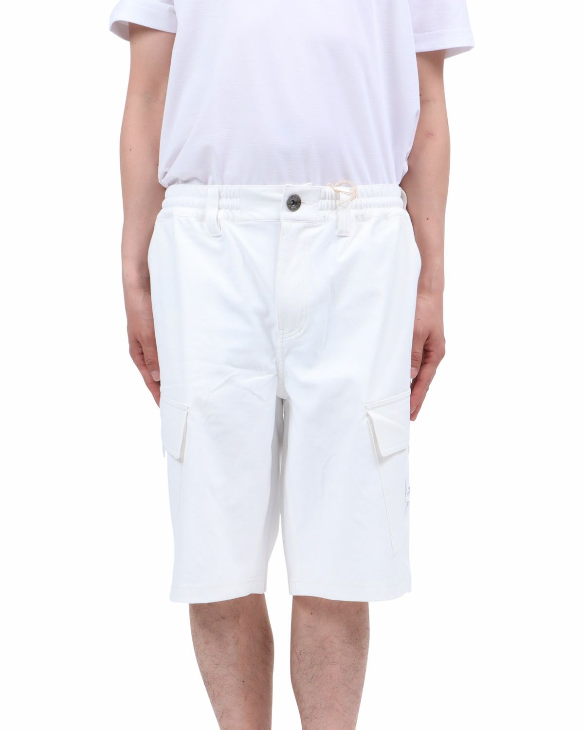 ホワイト：174cm62kg(34inc着用)