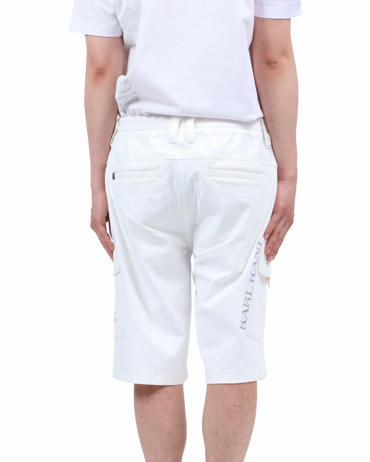 ホワイト：174cm62kg(34inc着用)