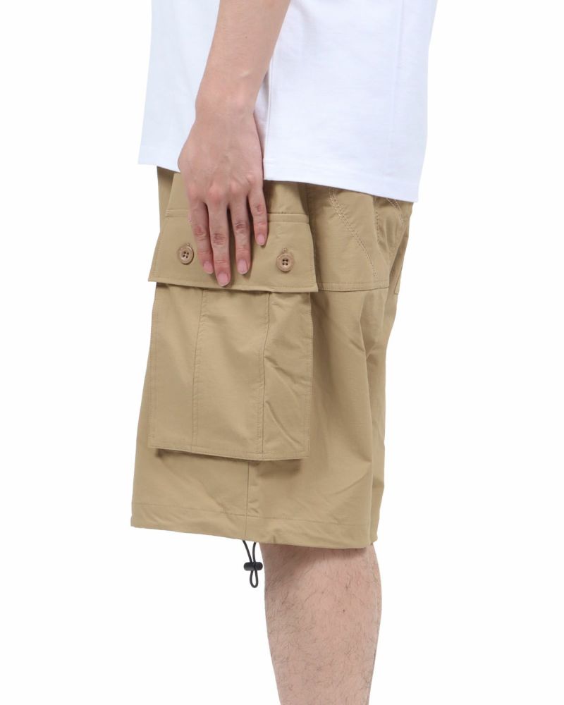 ベージュ：173cm60kg(32inc着用)