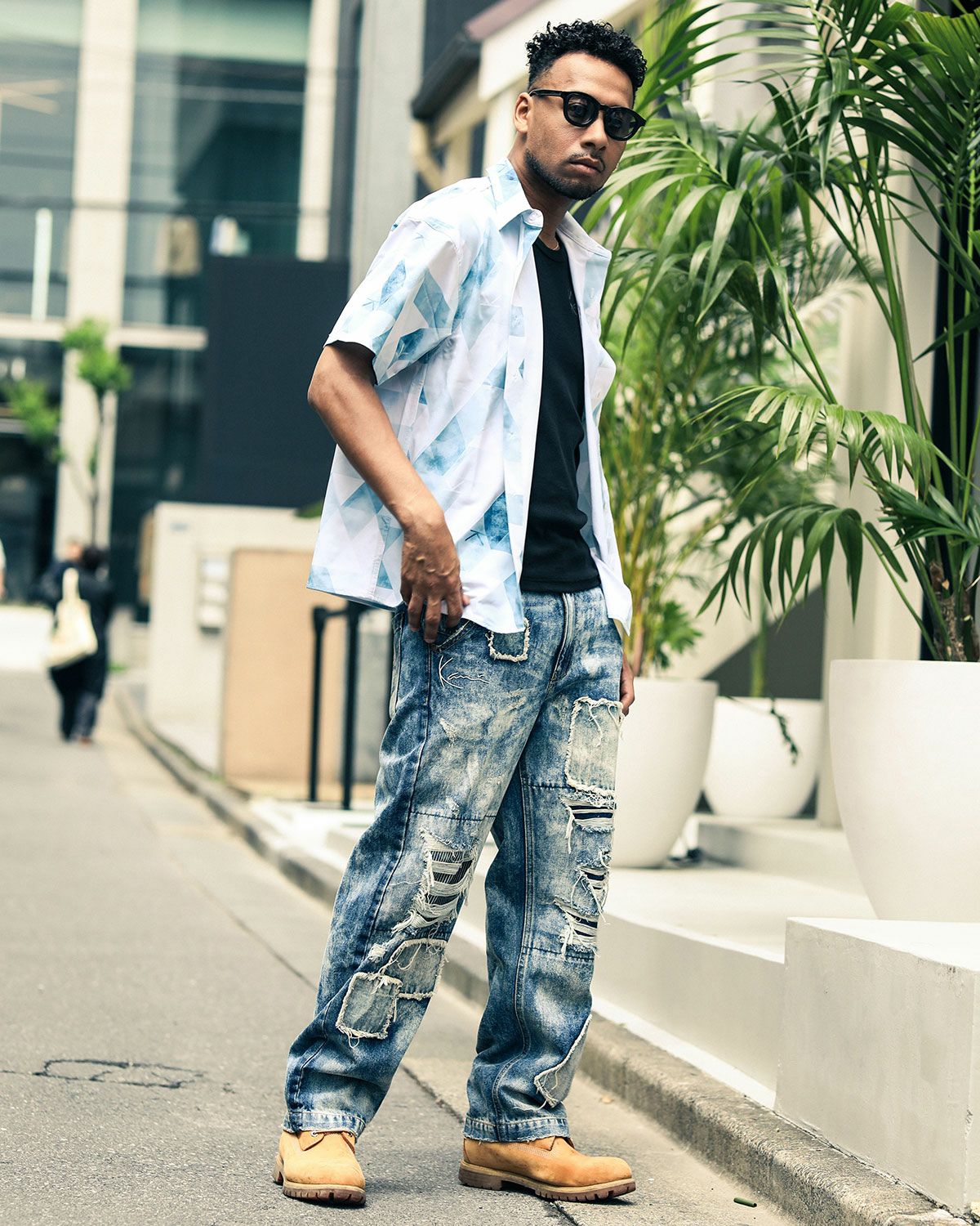 ブリーチ：180cm(32inc着用)