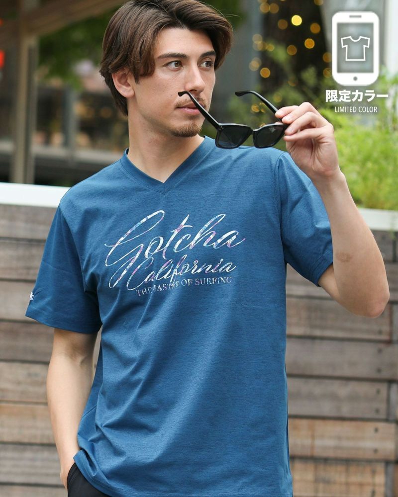 【激安】ファイテン ハイブリッド ネック Tシャツ 限定 ワイドシルエット 紺 楽天市場】【50％OFF】ファイテン ハイブリッド ネック Tシャツ