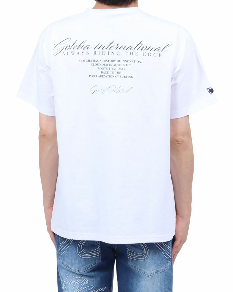 ホワイト：173cm60kg(Lサイズ着用)