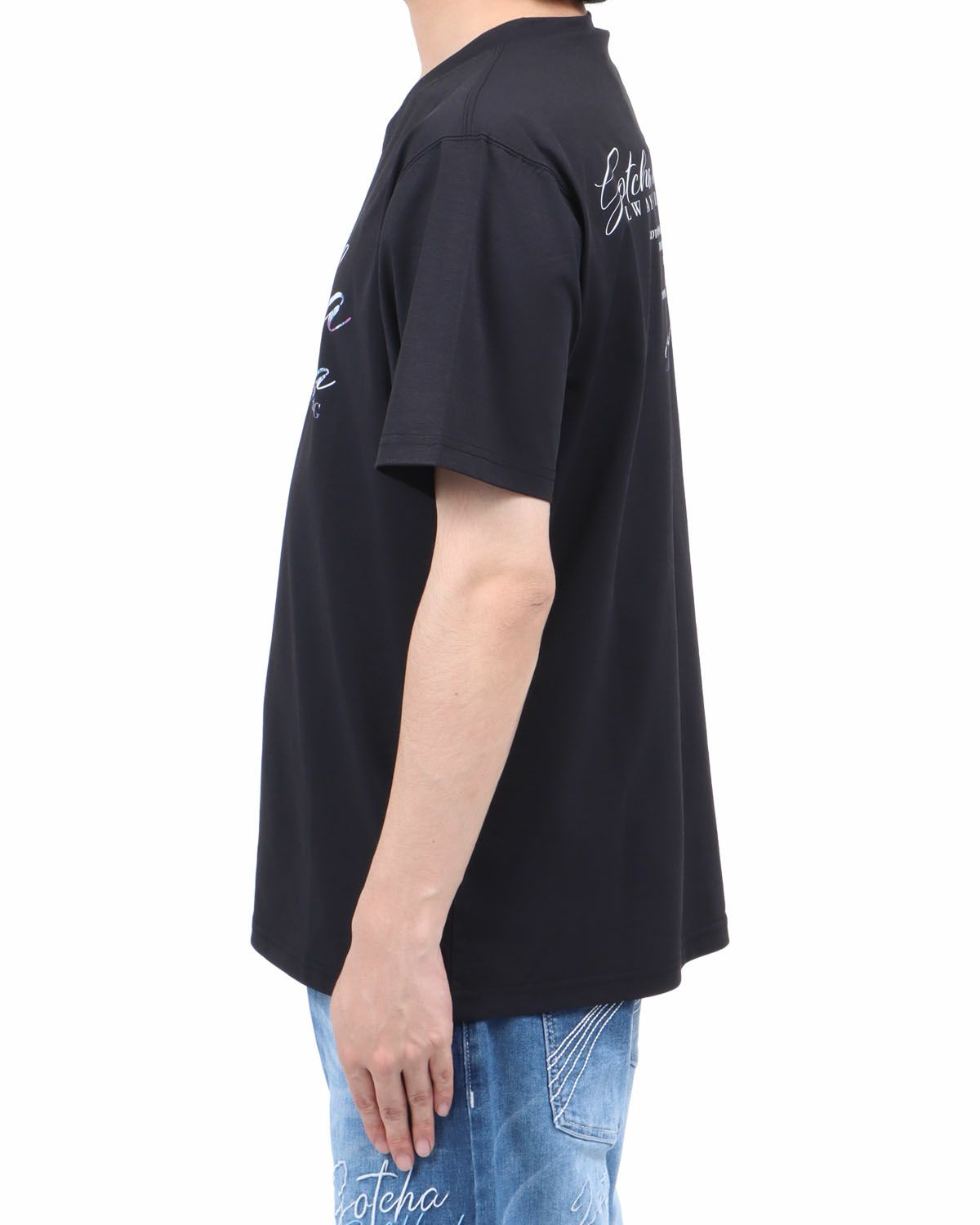 ブラック：173cm60kg(Lサイズ着用)